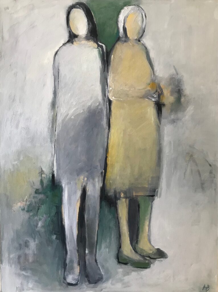 painting by Agnes entitled Relatives
